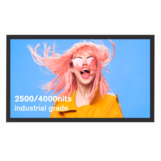 Настенный монтаж 32, 43, 49, 55, 65, 75-дюймовый сенсорный ЖК-экран, цифровой рекламный дисплей с Cms